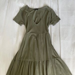 Zara cotton maxi dress